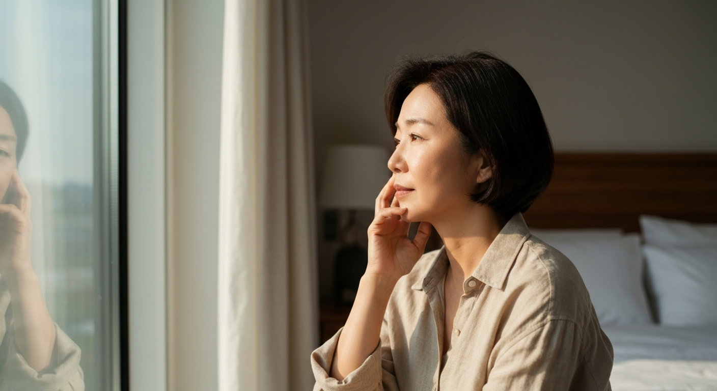 갱년기 피부 처짐과 건조, 호르몬 변화 때문일까? 콜라겐 지키는 5가지 방법 이미지 1