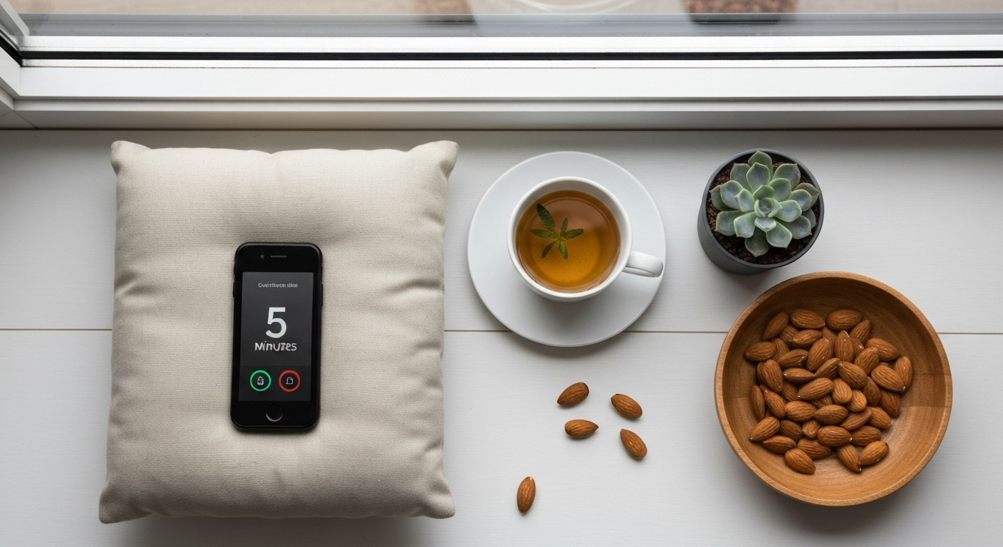 매일 5분으로 다이어트 혁신! 마음챙김 명상이 폭식을 멈춘다 이미지 1