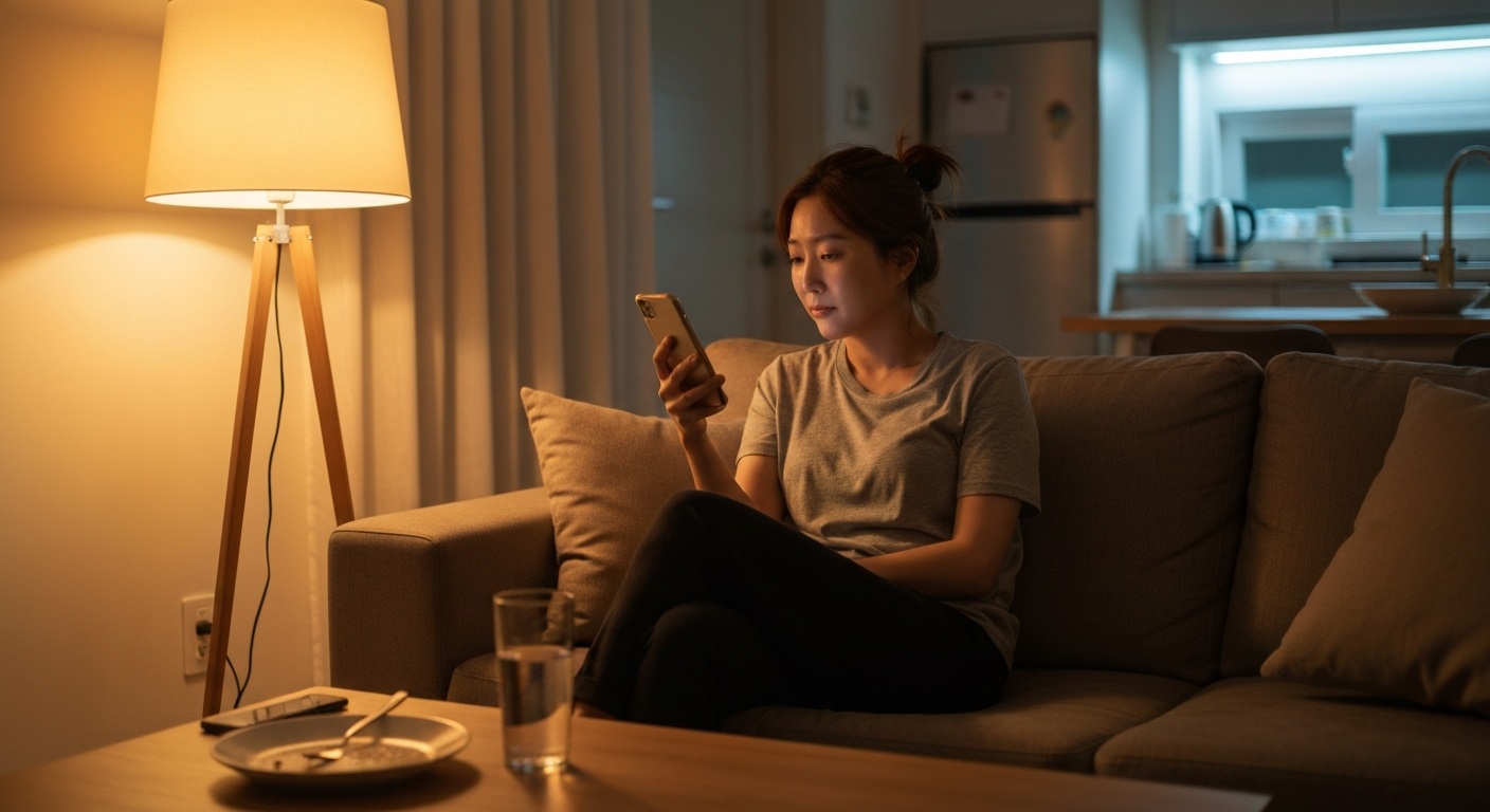 저녁 8시만 되면 배고픈 이유 – 야식 욕구를 만드는 뇌과학의 비밀 이미지 1