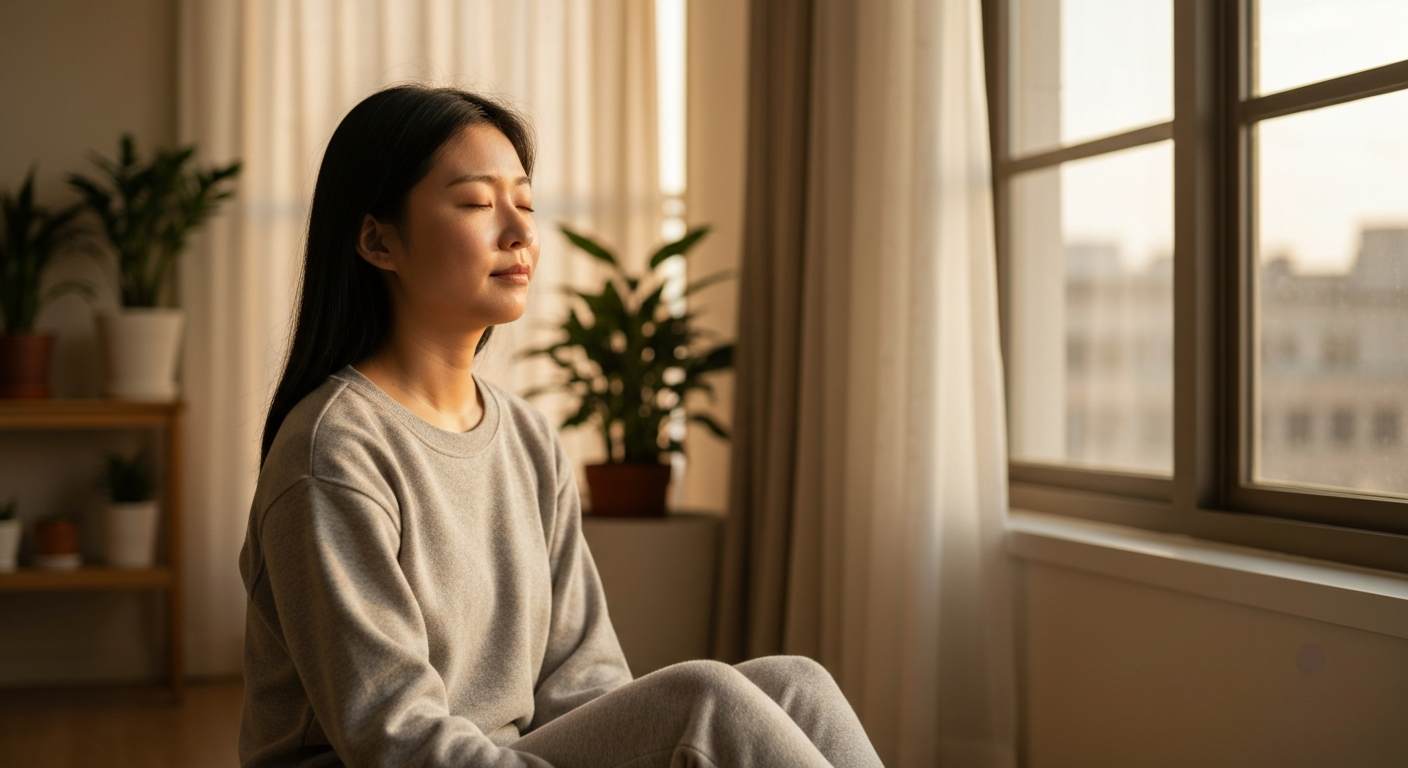 명상 앱 없이 3분 만에 시작하는 마음챙김 호흡법 | 출퇴근길에도 가능한 간단한 방법 이미지 1
