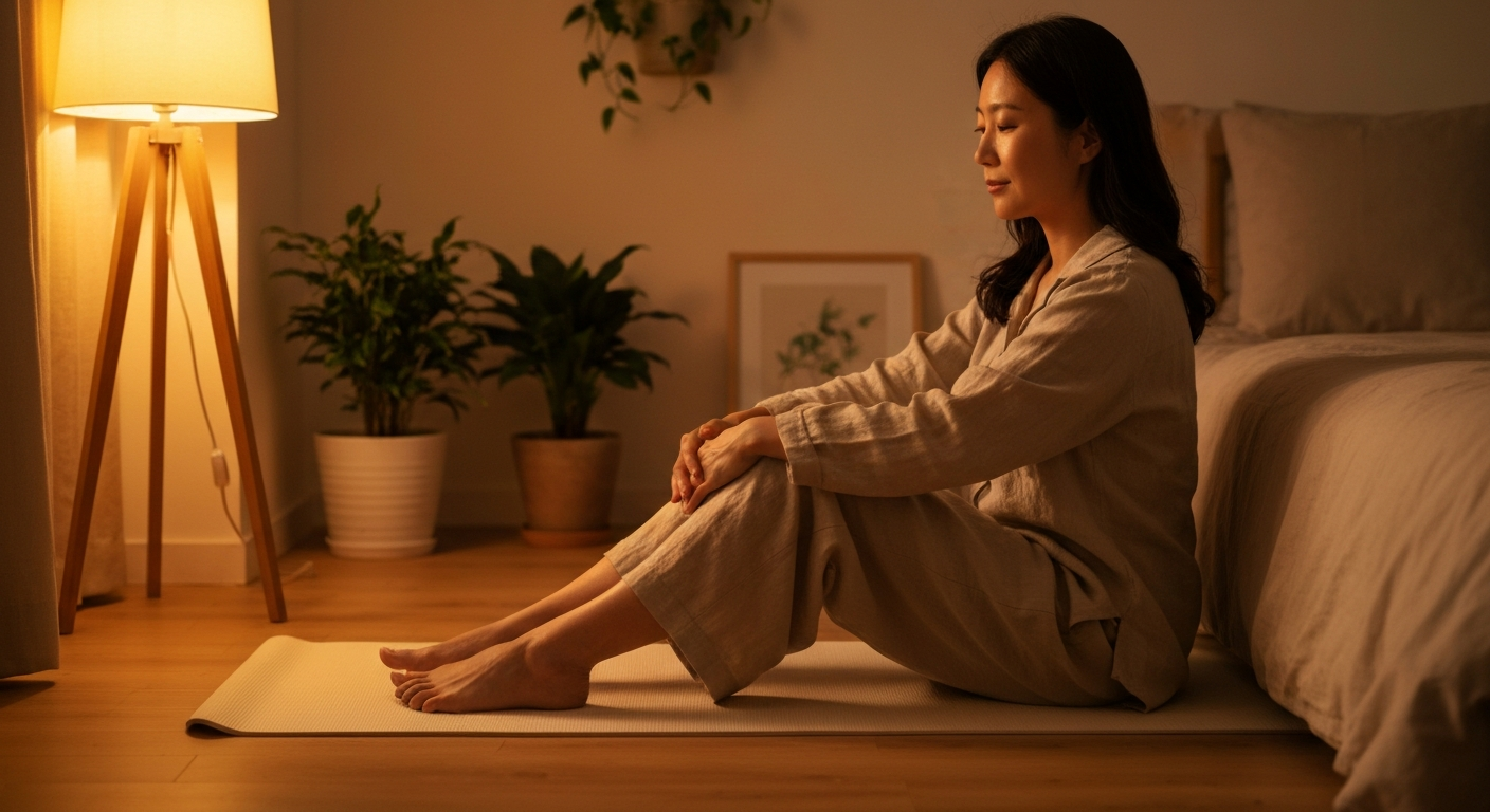 자기 전 30분 스트레칭, 숙면과 체중 감량에 정말 효과 있을까? 이미지 1