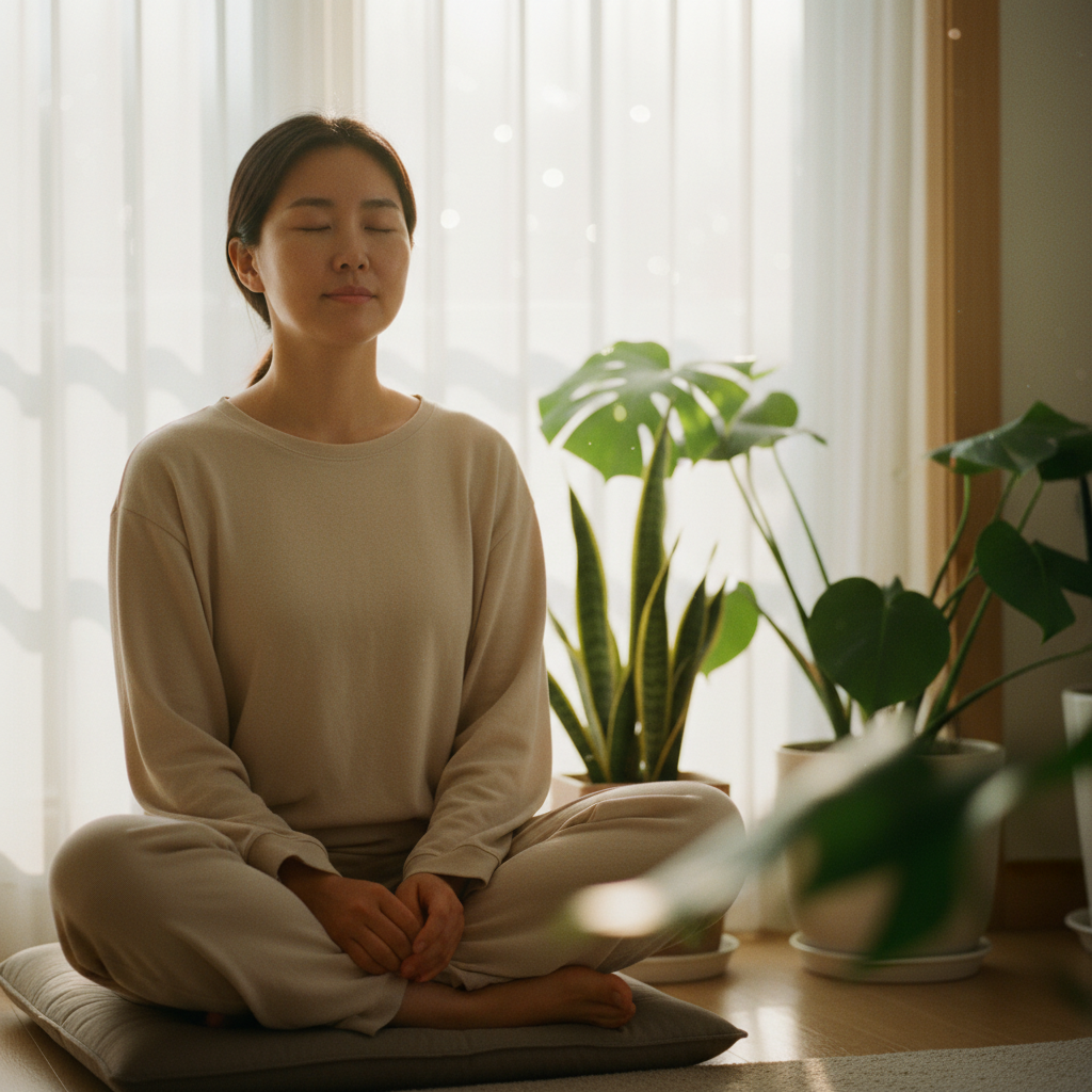 명상하면 주름이 정말 없어질까? 3주 실험으로 확인한 놀라운 변화 이미지 1
