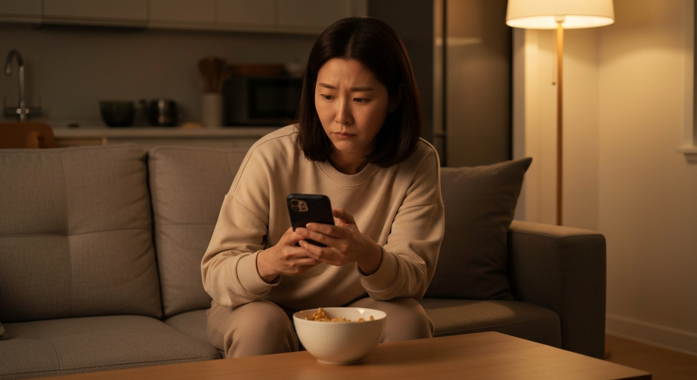 밤만 되면 식욕 폭발하는 진짜 이유 – 야식 욕구, 뇌가 보내는 신호였습니다 이미지 1