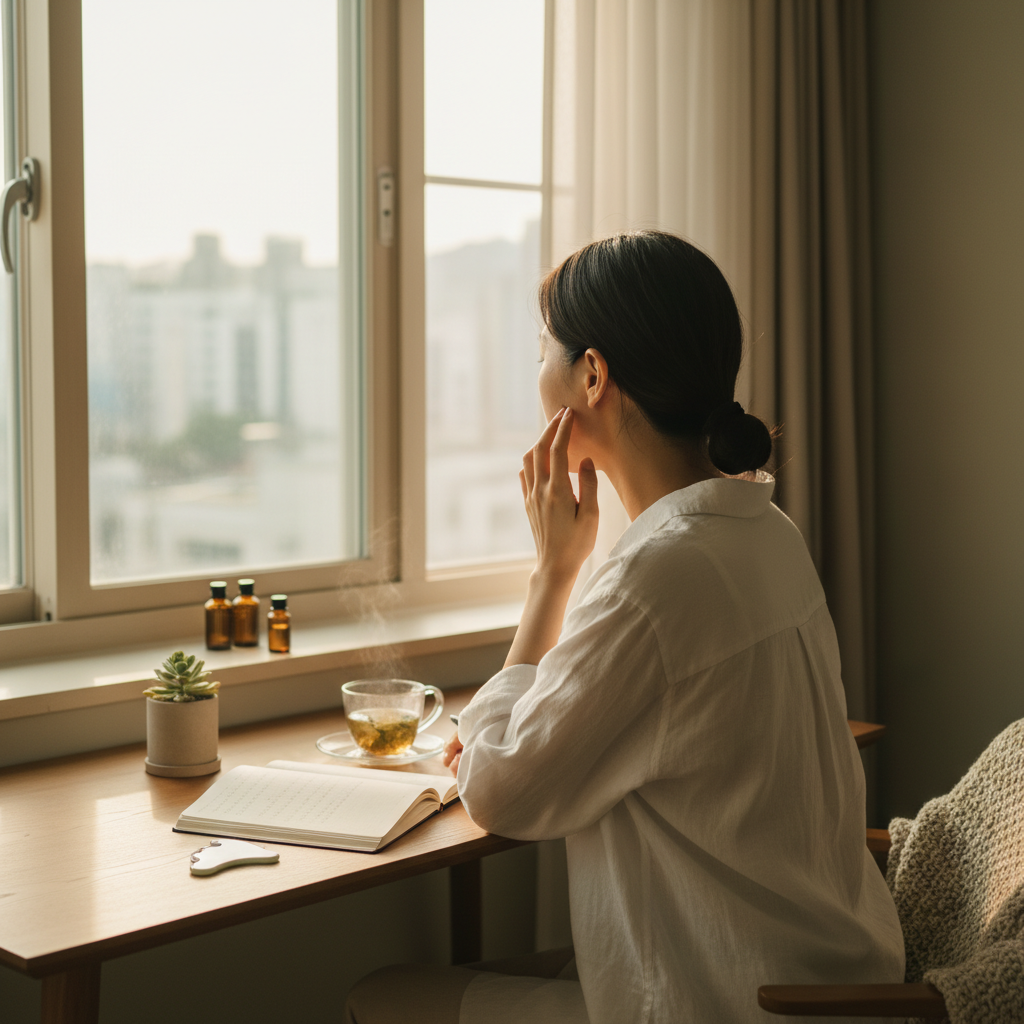 스트레스 피부, 왜 갑자기 뒤집어질까? 만성 스트레스가 피부에 미치는 영향과 대처법 이미지 3