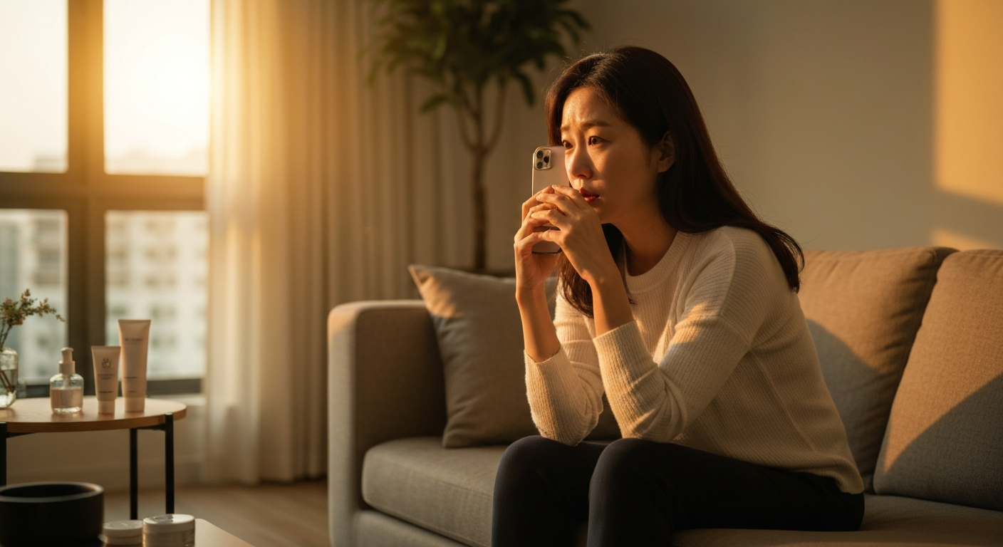 하루 8시간 스마트폰이 피부를 늙게 만든다? 블루라이트와 피부 노화의 과학적 진실 이미지 1
