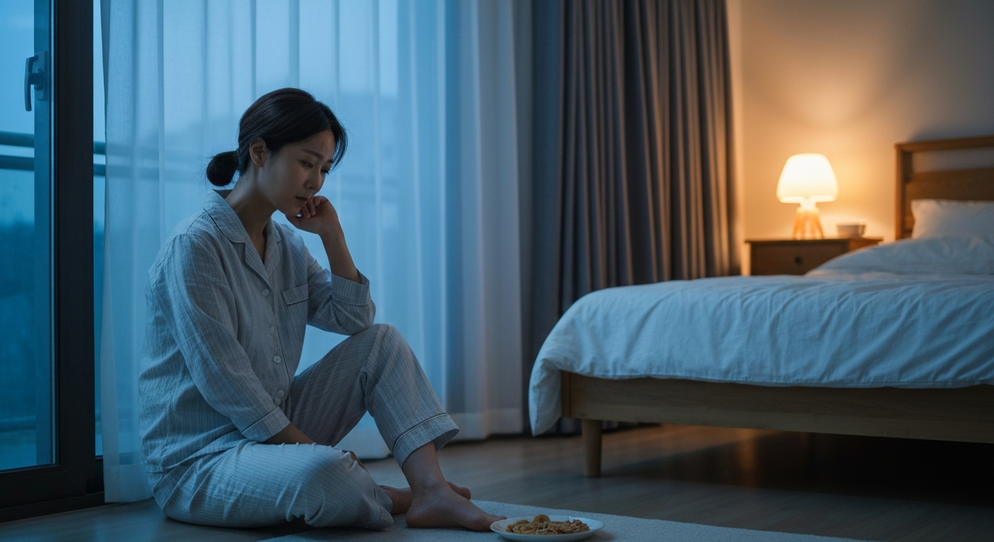 밤 10시 이후 야식, 수면호르몬을 망가뜨리는 진짜 이유 이미지 1