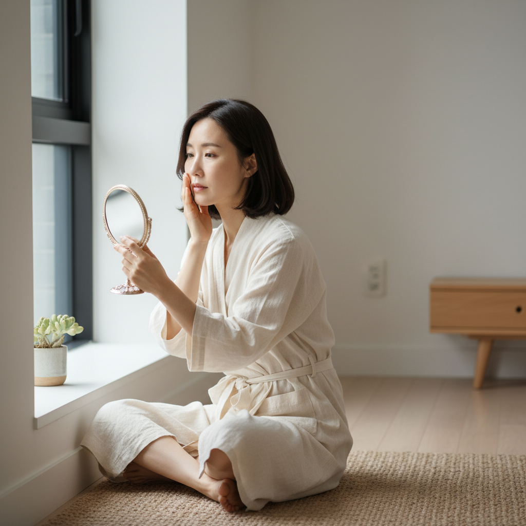 민감성 피부 진단: 화장품만 바르면 따끔거리는 당신, 정말 민감성 피부일까? 이미지 1