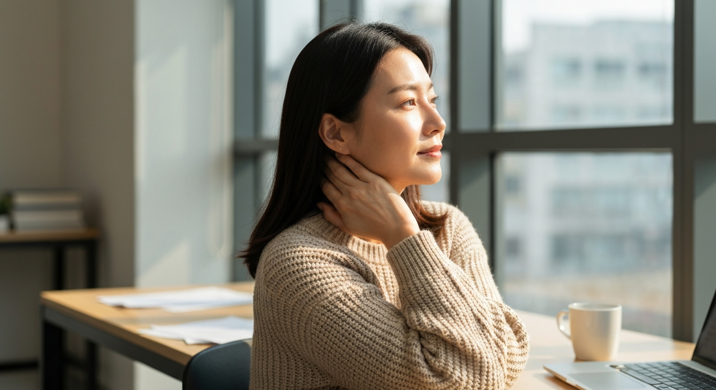 점심시간 5분이면 충분해요 | 의자에 앉아서 하는 직장인 스트레칭 루틴 이미지 1